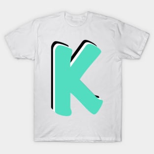 Letter K T-Shirt